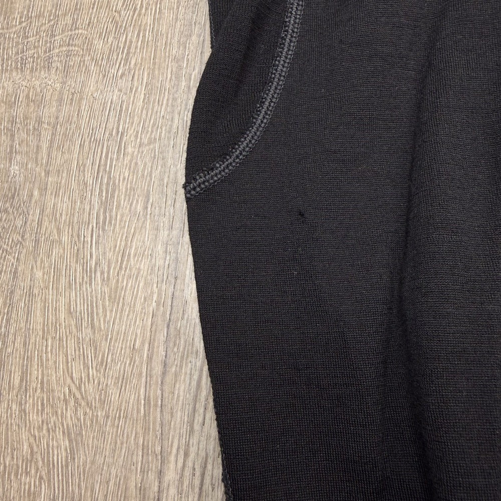 Smartwool Merino Wool Long Sleeve T-Shirt Baselayer Mens Size Medium Black - Picture 7 of 15